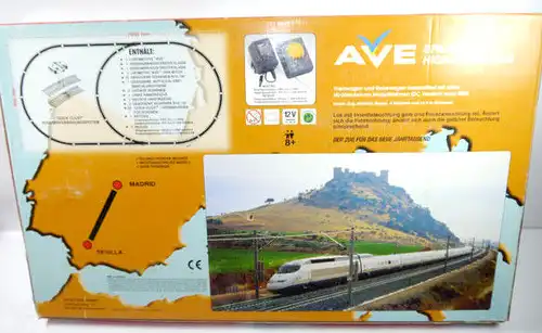 AVE Spanischer High-Speed Mehano Train Komplettset H0 Triebwagen Neu (F18) Z:1