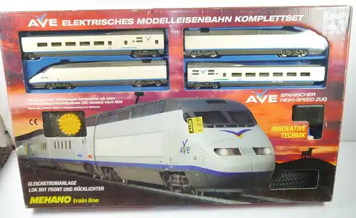 AVE Spanischer High-Speed Mehano Train Komplettset H0 Triebwagen Neu (F5) Z:2