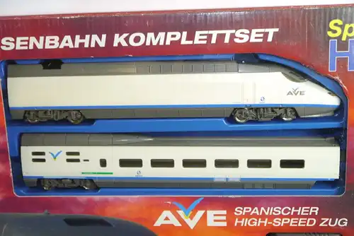 AVE Spanischer High-Speed Mehano Train Komplettset H0 Triebwagen Neu (F5) Z:2