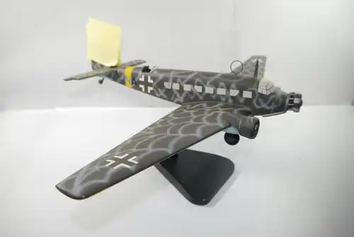 Flugzeug Standmodell JU-52 Balsaholz balsa wood Spannweite  ca.61cm  KA1