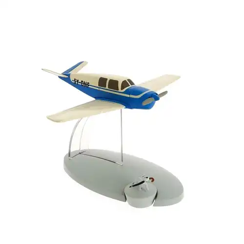 TIM & STRUPPI Kidnapper SY ONE Tintin Moulinsart Flugzeugmodell 29539 Neu (L) *