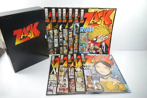ZACK Comic Mosaik Jahrg. 2001  komplett mit Schuber   Z: sehr gut  (MF23)