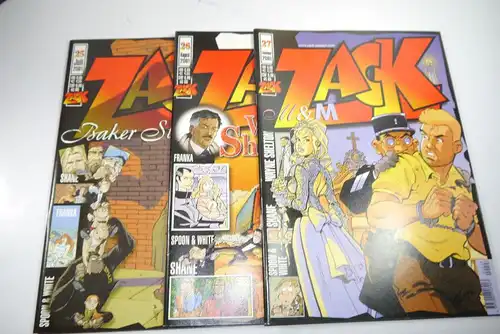 ZACK Comic Mosaik Jahrg. 2001  komplett mit Schuber   Z: sehr gut  (MF23)