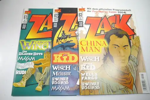 ZACK Comic Mosaik Jahrg. 2004 komplett mit Schuber   Z: sehr gut  (MF23)
