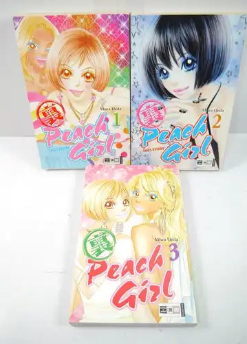 URA PEACH GIRL Saes Story - Band 1 2 3 Manga KOMPLETT Ueda EGMONT (MF7)