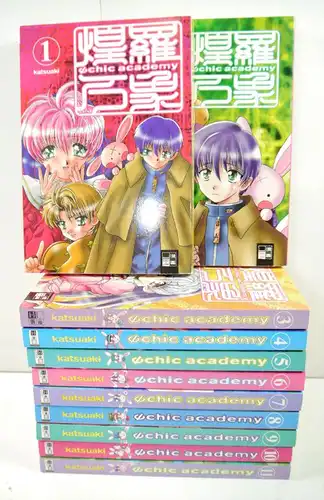 PSYCHIC ACADEMY Band 1 - 11 Manga KOMPLETT Katsuaki EGMONT (MF7)