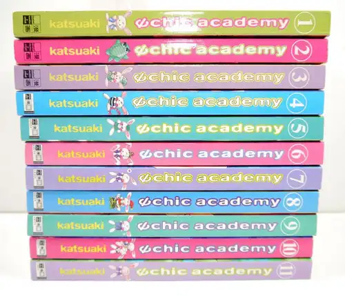 PSYCHIC ACADEMY Band 1 - 11 Manga KOMPLETT Katsuaki EGMONT (MF7)