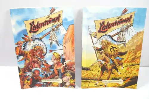 LEDERSTRUMPF - Nr. 3 & 4 Comic Piccolo Nachdruck Kolibri Verlag (K35)