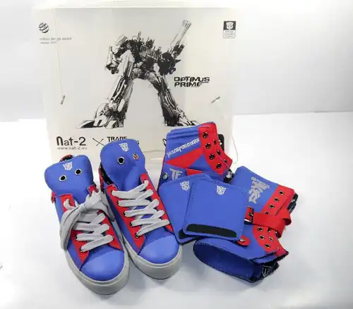 TRANSFORMERS Optimus Prime Nat-2 Turnschuhe Boot to Sneaker 38 / 5 / 7.5 (F7)