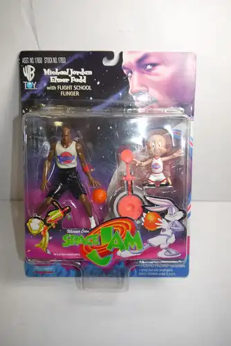 LOONEY TUNES  Michael Jordan Elmer Fudd Space Jam WB Toy Playmates (L)