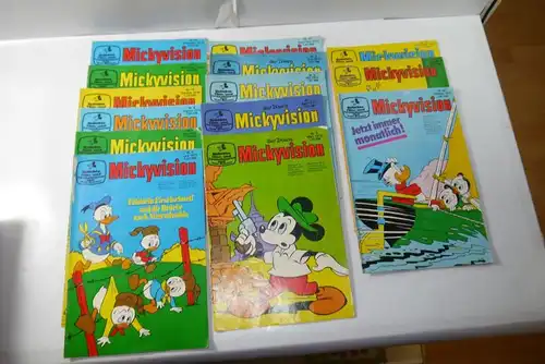 Mickyvision 105  Hefte ab 1974 bis 1987 Ehapa  Z: 2-3    (WR3)