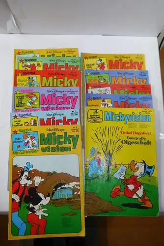 Mickyvision 105  Hefte ab 1974 bis 1987 Ehapa  Z: 2-3    (WR3)