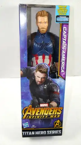 Marvel AVENGERS Infinity War - Captain America Actionfigur TITAN HERO Hasbro (L)
