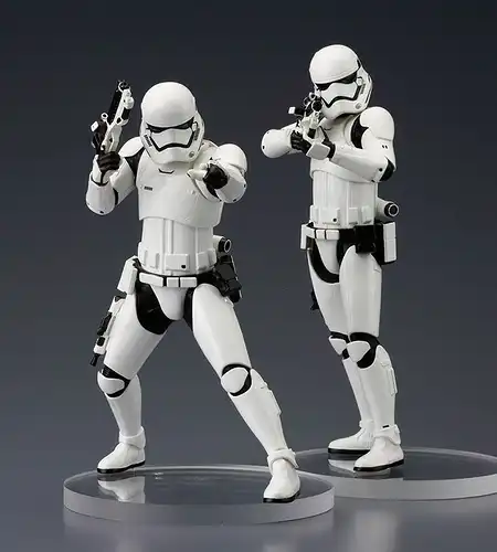 STAR WARS Episode VII First Order Stormtrooper TWO PACK Kotobukiya 1:10 Neu KA6*