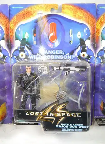 LOST IN SPACE Sabotage  Proteus Dr. Smith + Major Don West TRENDMASTERS Neu K23