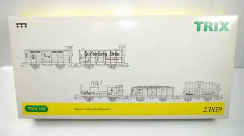 TRIX 23859 Wagenset 50 Jahre Baden-Württemberg Modelleisenbahn Spur H0 (MF11)