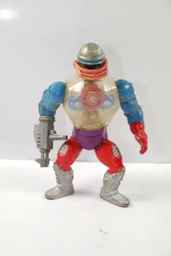 MASTERS OF THE UNIVERSE He-Man : Roboto Actionfigur 1984 MATTEL (L)
