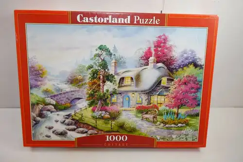 Castorland Puzzle  Cottage  1000 Teile  Nr.  c-101047     (F3)