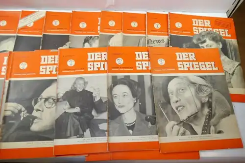 Der Spiege 21 vers. Hefte von 1949 Zeitschrift Das deutsche Magazin    F29 D