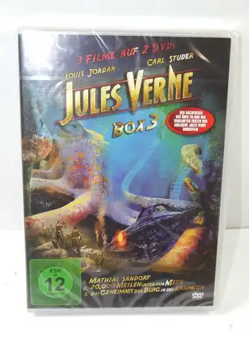 JULES VERNE Box 3 - 3 Filme auf 2 DVD 's DVD 20.000 Meilen unter dem Meer (WR4)