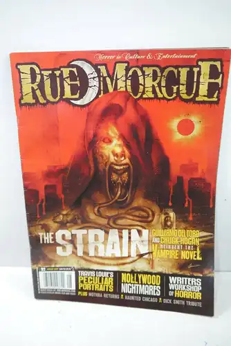 RUE MORGUE Heft 92 / 2009 Magazin Zeitschrift HORROR The Strain (WR8)