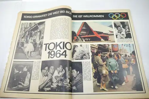 HörZu Olympia Heft Nr. 41 / 1964 Leichtathletik TV  Zeitschrift  Magazin   F29