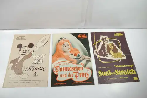 Illustierter Film Bühne 10 Filmprogramm  Walt Disney Micky Maus Peter Pan  (WR5)