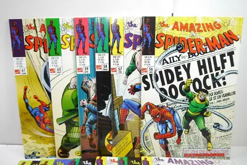 The Amazing  Spider-Man 12 Hefte  Nr. 56 bis 67   PANINI COMICS Z:1   WR1