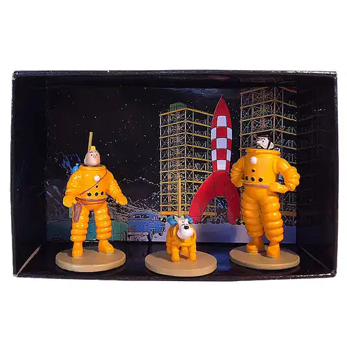 TIM & STRUPPI Tintin Tim Struppi Haddock Astronauten Set 29255 MOULINSART L*