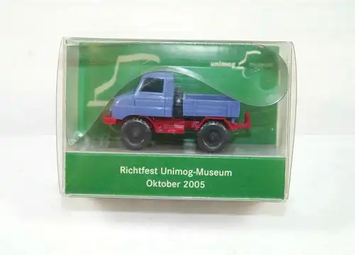 WIKING 870 56 Richtfest Unimog Museum U 411 ( 2005 ) 1:87 (K11) #08