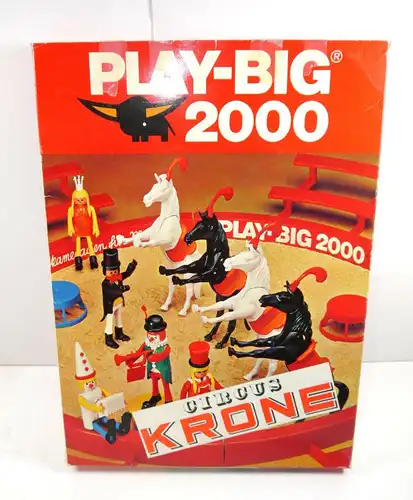 PLAY BIG 2000 Circus Zirkus Krone - 6080 Zirkusmanege Set 70er mit OVP (F3)