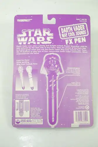 STAR WARS - 3D Character FX Pen Darth Vader Stift mit Sound TIGER Neu (K63)