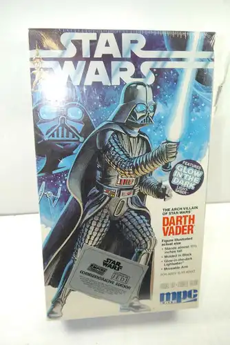 STAR WARS Darth Vader the arch villain Modellbausatz ERTL MPC ca.30cm NEU (F22)