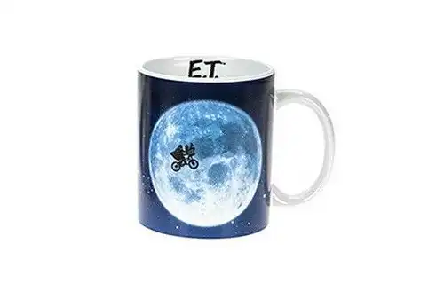 E.T. Der Außerirdische : Across The Moon Tasse Kaffebecher mug NEU (KB15)