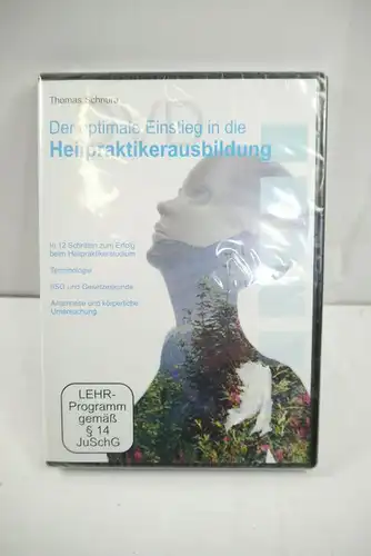 Thomas Schnura optimale Einstieg in die Heilpraktikeruasbildung 3 DVDs  NEU (K77