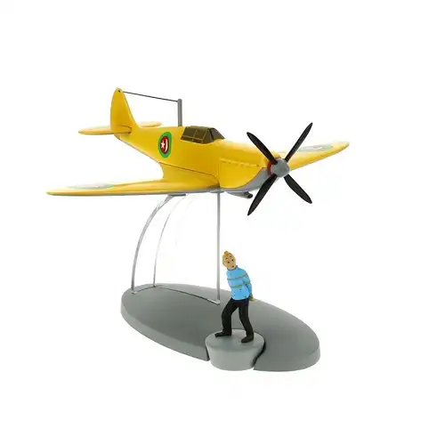 TIM & STRUPPI Emirs Flugzeug Tim Figur Tintin Moulinsart Modell 29549 L *