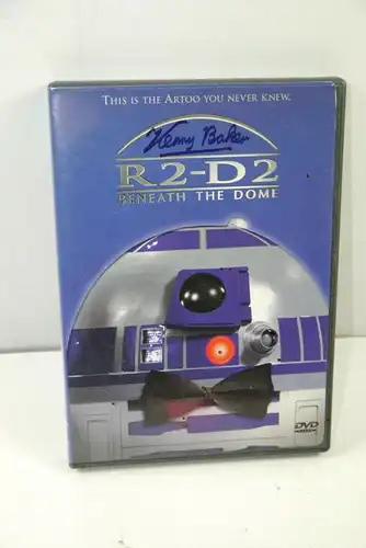 STAR WARS R2-D2 beneath the Dome DVD englisch / signiert Kenny Baker (WR2)