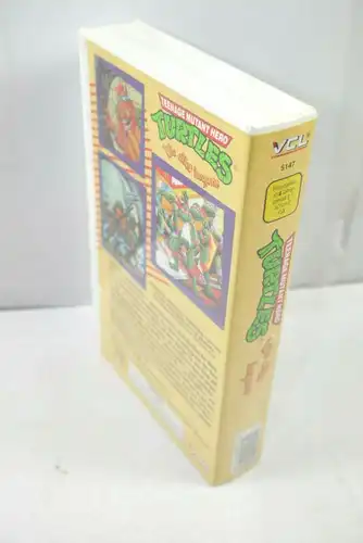 TEENAGE MUTANT HERO TURTLES Wie alles begann VHS Kassette Zeichentrick (WR2)