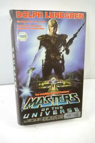 MASTERS OF THE UNIVERSE VHS Video Kassette CANNON VMP Dolph Lundgren (WR2)