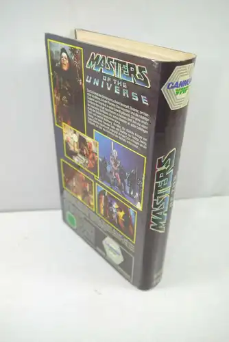 MASTERS OF THE UNIVERSE VHS Video Kassette CANNON VMP Dolph Lundgren (WR2)