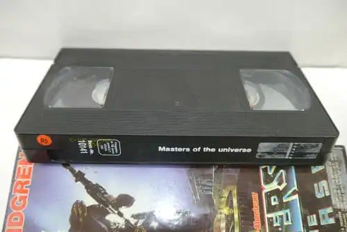 MASTERS OF THE UNIVERSE VHS Video Kassette CANNON VMP Dolph Lundgren (WR2)