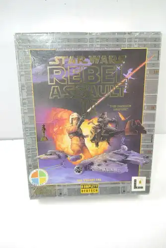 STAR WARS Rebel Assault II PC Spiel deutsch Windows 95 LUCAS ARTS (K26)