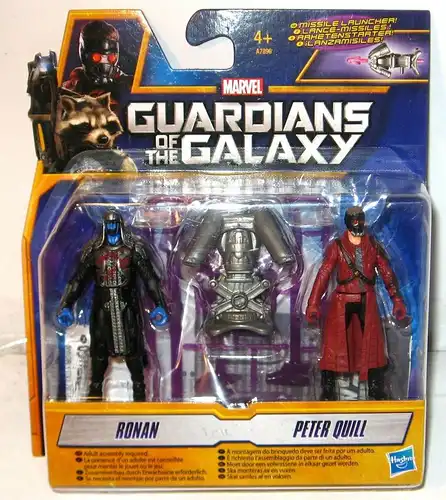 GUARDIANS OF THE GALAXY A7896 Ronan & Peter Quill Actionfigur Set HASBRO (KB3)