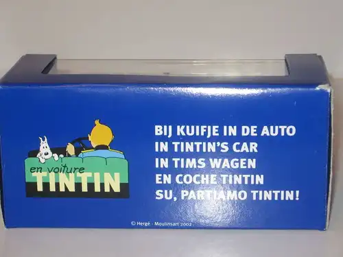 Tim und Struppi / TINTIN Collection Modellauto 1:43 Coupé Spider in Box  ( L )A