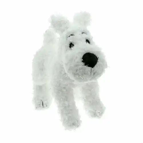 TIM & STRUPPI Tintin Milou  plush Soft MOULINSART ca.20cm in Dose gelb (K84)*