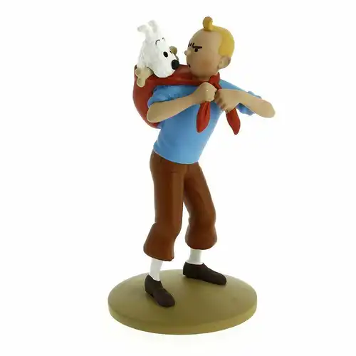 TIM & STRUPPI Tintin rettet Struppi Figur MOULINSART ca.12cm NEU (L)*