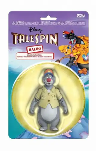 Disney KÄPT'N BALU Baloo Actionfigur Tale Spin FUNKO ca.10cm Neu (KB20)