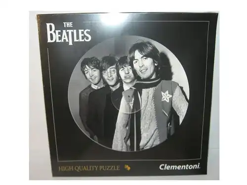 The Beatles  4 Puzzle Puzzel á 212 Teile Clementoni LP Kollektion rund Neu (KB6)