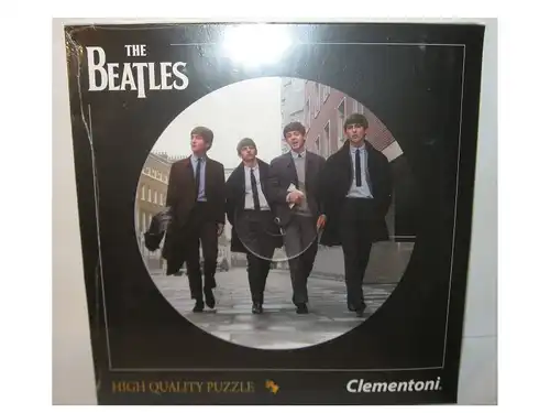 The Beatles  4 Puzzle Puzzel á 212 Teile Clementoni LP Kollektion rund Neu (KB6)