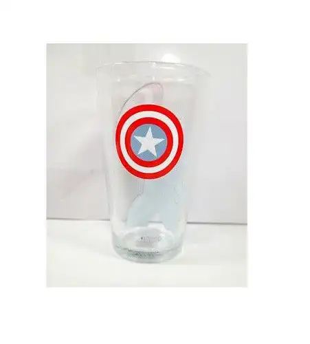 Marvel AVENGERS Captain America Colour Change Farbwechsel Glas PALADONE (K73)
